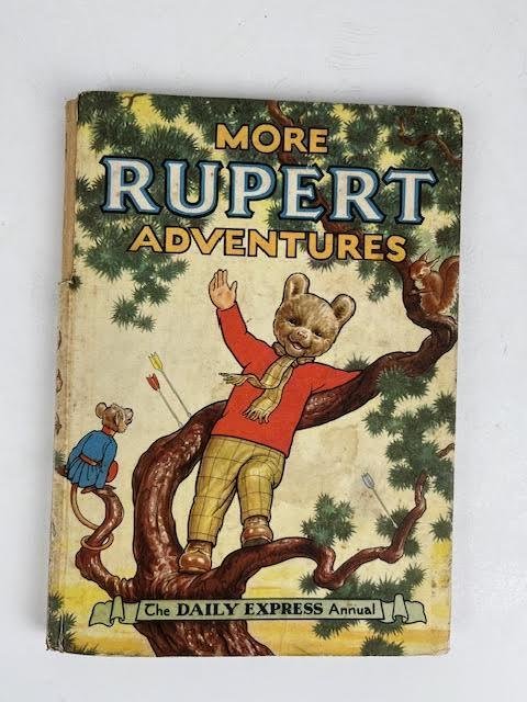 1ª edição - More Adventures of Rupert - 4 Comic - Første udgave - 1943/1955