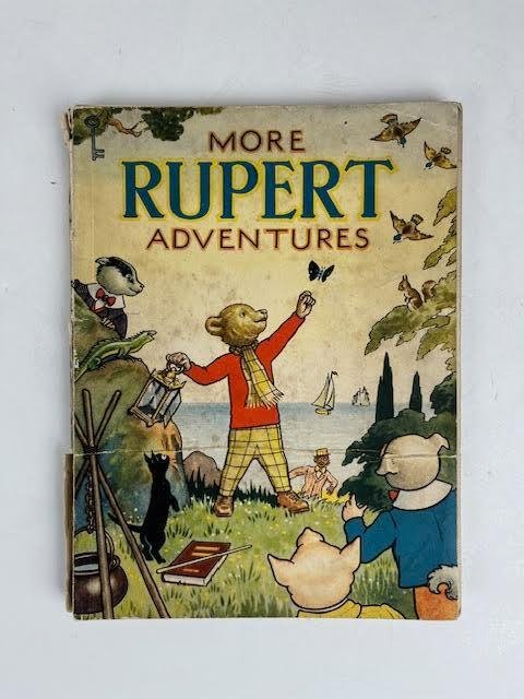 1ª edição - More Adventures of Rupert - 4 Comic - Første udgave - 1943/1955