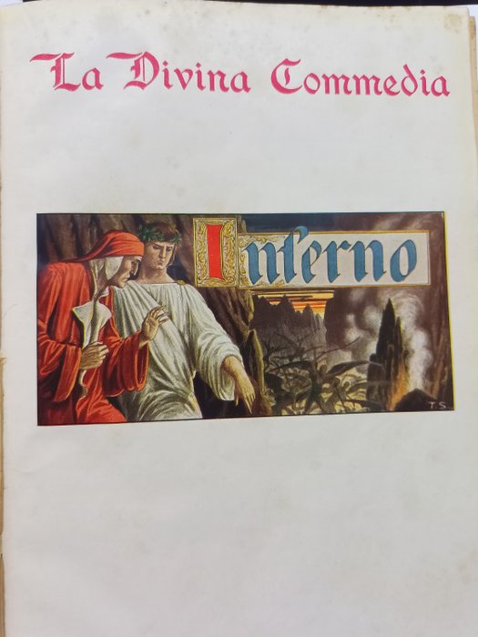 Dante Alighieri/Tancredi Scarpelli/Manfredo Manfredini - La Divina Commedia - 1932