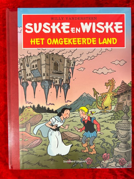 Suske en Wiske Vierkleuren reeks met nieuw omslag luxe - Het omgekeerde land - 1 Album - Begrænset og nummereret udgave - 2016