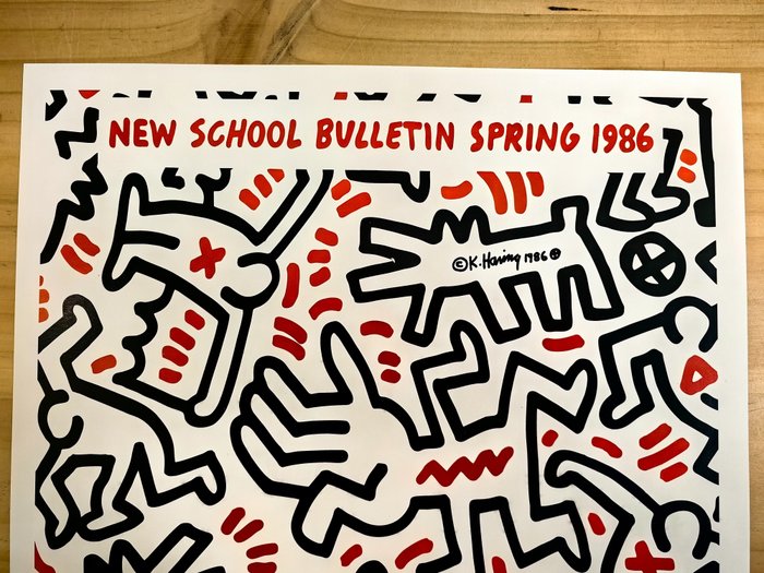 Keith Haring (after) - School Bulletin Spring 1966