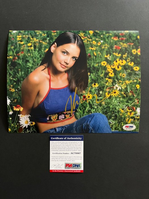 Dawson's Creek - Katie Holmes (Joey) - Signed in Person - with PSA/DNA Certificate - Autograph photo - No Reserve!