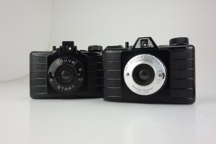 ADOX BOY / Voigtländer / Agfa / Ising / Soho Pilot 11x BAKELIT Kamera Lot (jb086) Boks kamera