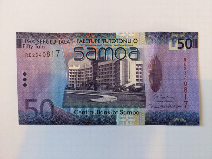 Samoa - 5 10 20 50 Tala - Pick 38c 39b 40c 41c  (Ingen mindstepris)