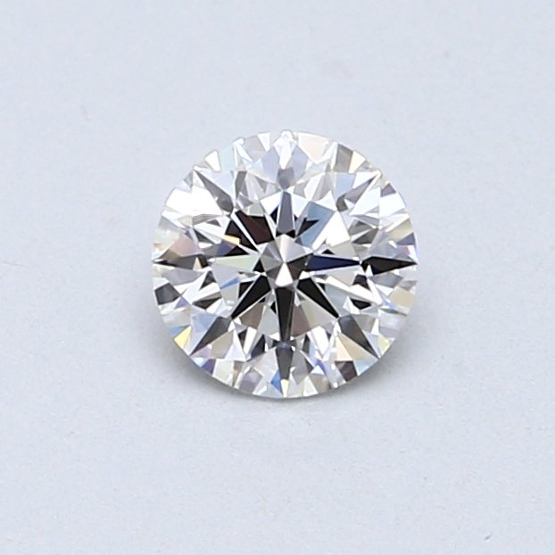 1 pcs Diamant  (Natur)  - 0.50 ct - Rund - F - VVS1 - Gemological Institute of America (GIA)