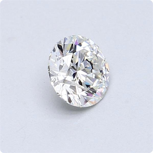 1 pcs Diamant  (Natur)  - 0.50 ct - Rund - F - VVS1 - Gemological Institute of America (GIA)