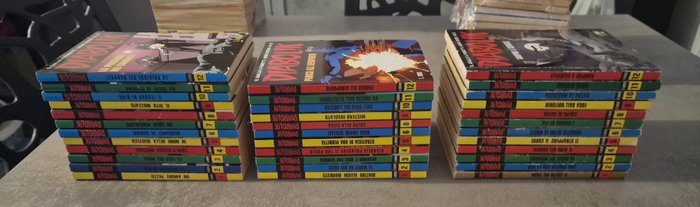 Diabolik nn 1/12 - nn 1/12 - nn 1/12 - complete - anno XXXVII - XXXVIII - XXXIX - 36 Comic - Første udgave