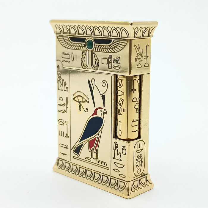 S.T. Dupont - Pharaoh - Lighter - Forgyldt, kinesisk lak