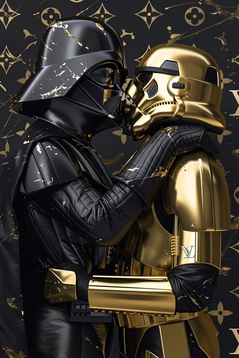 Artxlife - Dart Vader Vuitton Gold Secret [XXL]