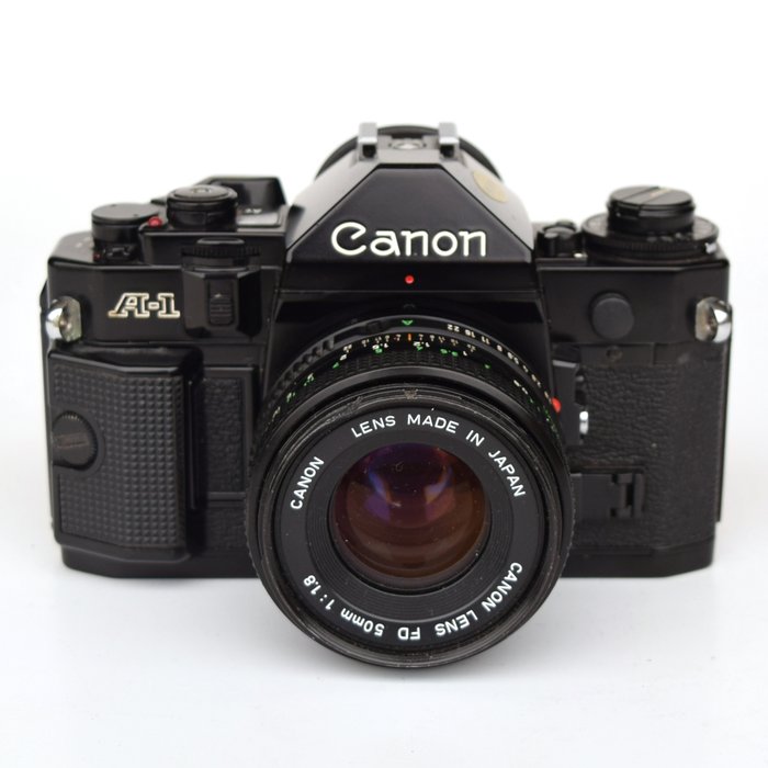 Canon A-1  zwarte uitvoering Reflekskamera med enkelt linse (SLR)