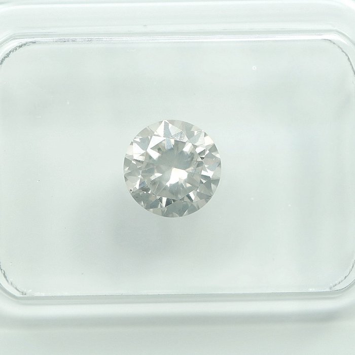 1 pcs Diamant  (Natur)  - 0.82 ct - J - I1 - Gem Report Antwerp (GRA)