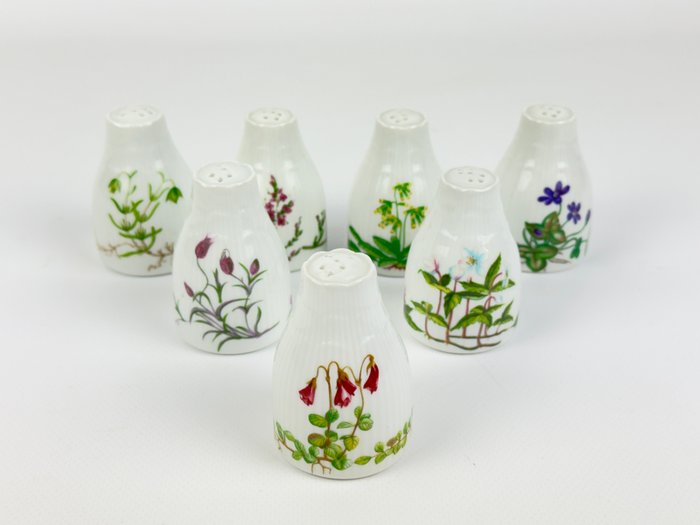 Kaiser - Salt- og peberbøsser (7) - Porcelæn - Blomster