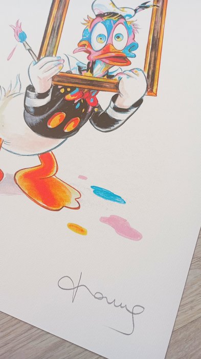 Tony Fernandez - Tony Fernandez - Donald Duck Self Portrait - A.P. Signed Giclée