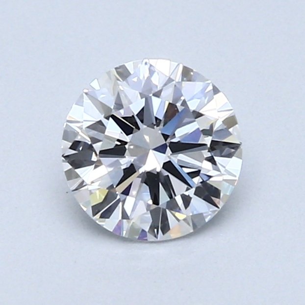 1 pcs Diamant  (Natur)  - 0.71 ct - Rund - D (farveløs) - VVS1 - Gemological Institute of America (GIA)