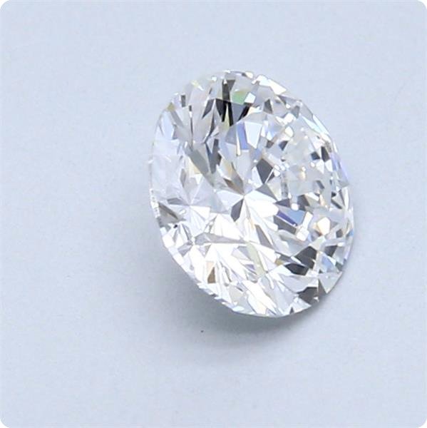 1 pcs Diamant  (Natur)  - 0.71 ct - Rund - D (farveløs) - VVS1 - Gemological Institute of America (GIA)