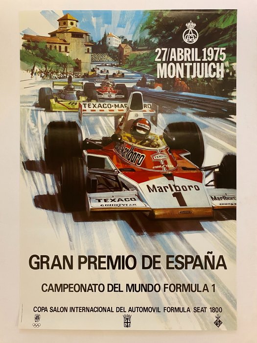 Michael Turner - Gran Premio de Espana 1975 - 1970‹erne