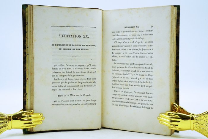 Jean Anthelme Brillat-Savarin - Physiologie du goût, ou méditations de gastronomie transcendante - 1828