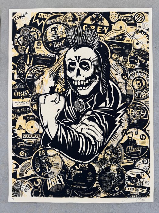 Shepard Fairey (OBEY) (1970) - Psycho Posse (artist proof)