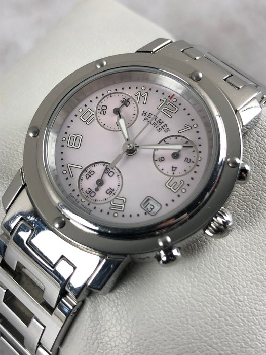 Hermès - Clipper Chronograph Lady - CL1310 - Kvinder - 2000-2010