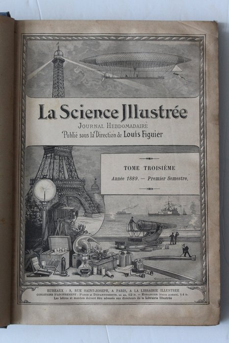 Louis Figuier - La Science Illustrée - 1888-1889