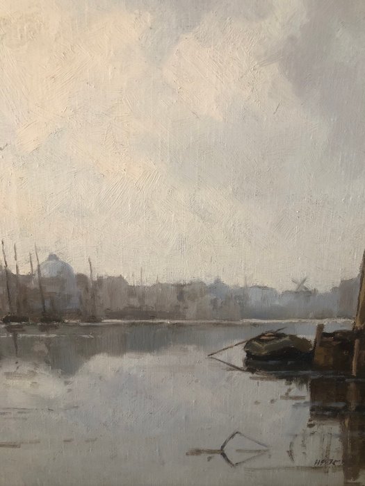 Willem Heytman (1950) - Havenzicht Middelburg