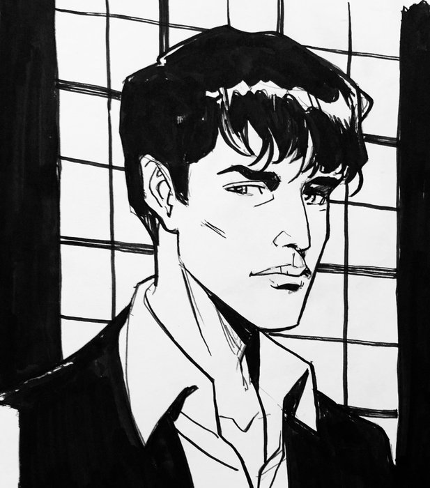 Matteoni, Giuseppe - 1 Original drawing - Dylan Dog