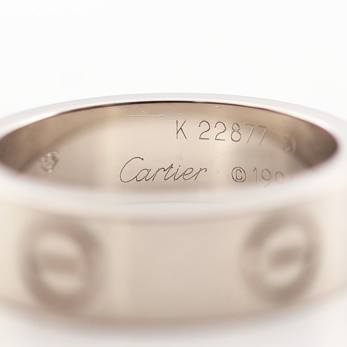 Cartier - Ring - Love - 18 kraat Hvidguld