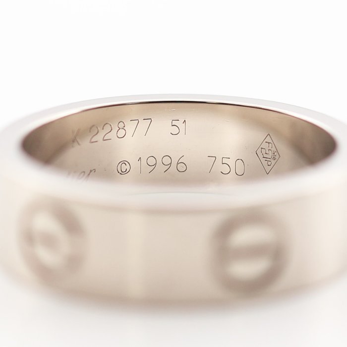 Cartier - Ring - Love - 18 kraat Hvidguld