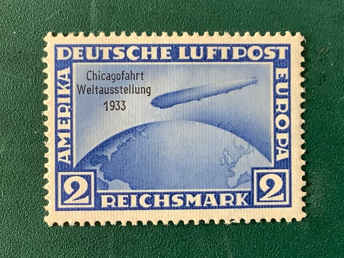 Tyske Kejserrige 1933 - 2 Mark Chicagofarth (x) - Michel 497