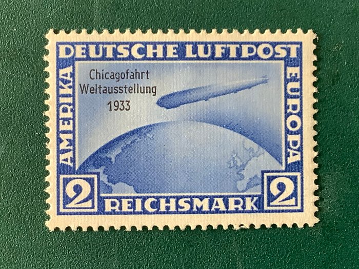 Tyske Kejserrige 1933 - 2 Mark Chicagofarth (x) - Michel 497