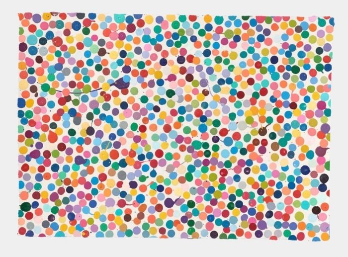 Damien Hirst (1965) - (The Currency) - 1238 How soon will they fade