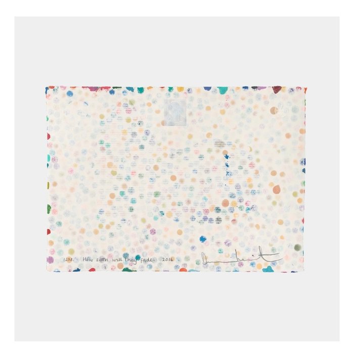 Damien Hirst (1965) - (The Currency) - 1238 How soon will they fade