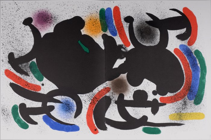 Joan Miro (1893-1983) - Original Lithographie VII