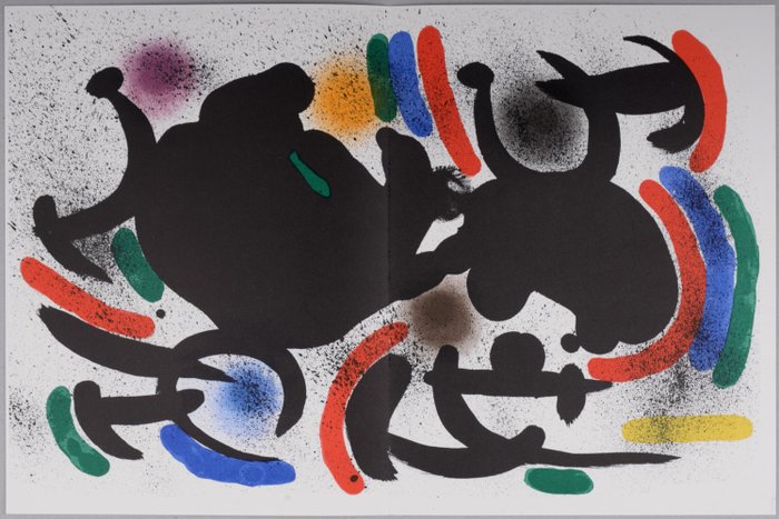 Joan Miro (1893-1983) - Original Lithographie VII