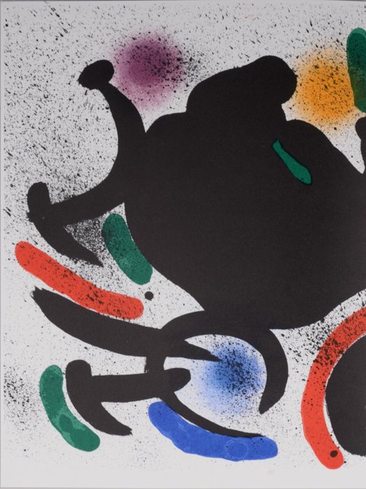 Joan Miro (1893-1983) - Original Lithographie VII