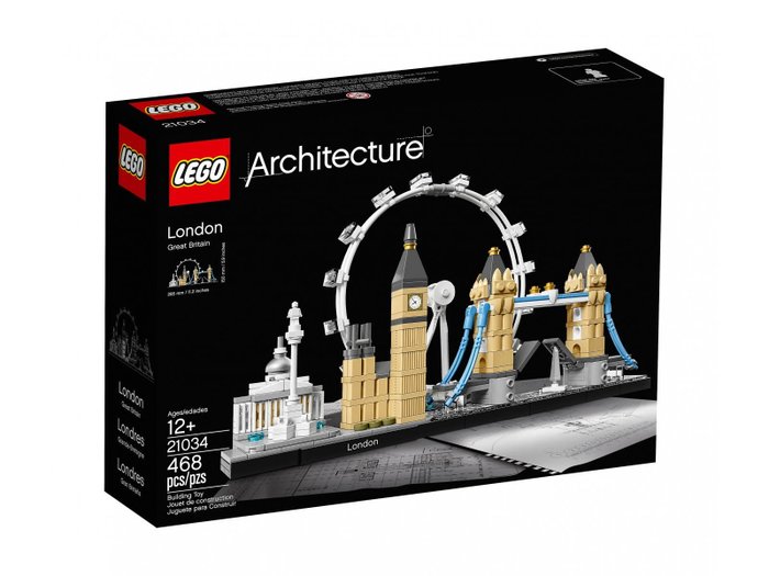 Lego - Architecture - 21034 - MISB - - NEW - LEGO Architecture London - Kreatywna zabawa