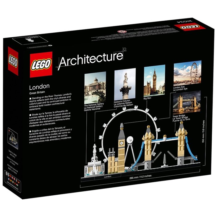 Lego - Architecture - 21034 - MISB - - NEW - LEGO Architecture London - Kreatywna zabawa