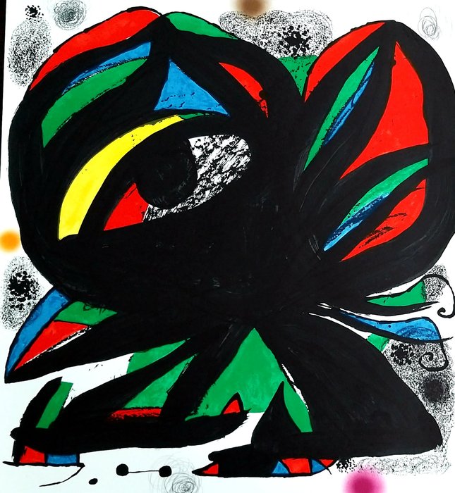 Joan Miro (1893-1983) - Fundacio Joan Miro Original Litograph