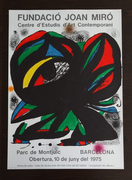 Joan Miro (1893-1983) - Fundacio Joan Miro Original Litograph