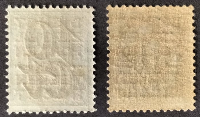 Holland 1923 - Klareringsproblem - Nvph 132 -133