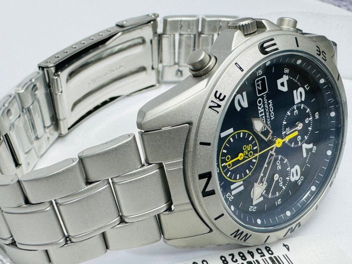 Seiko - Chronograph - Ingen mindstepris - 7T92-0DX0 - Mænd - 2011-nu