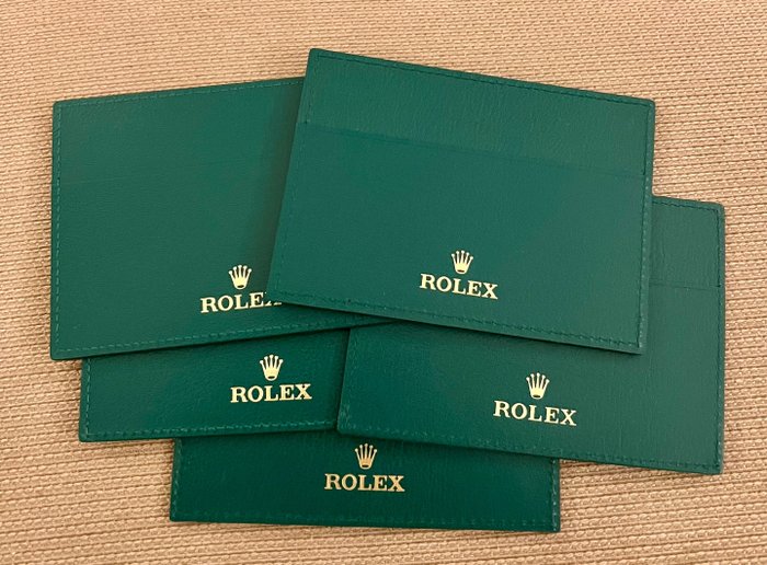 Rolex - 5 card holders - NEW