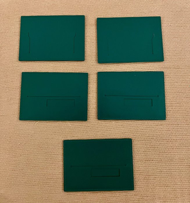 Rolex - 5 card holders - NEW