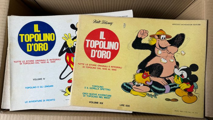 Il Topolino D'oro 60x albi assortiti - 60 Comic - Første udgave - 1970