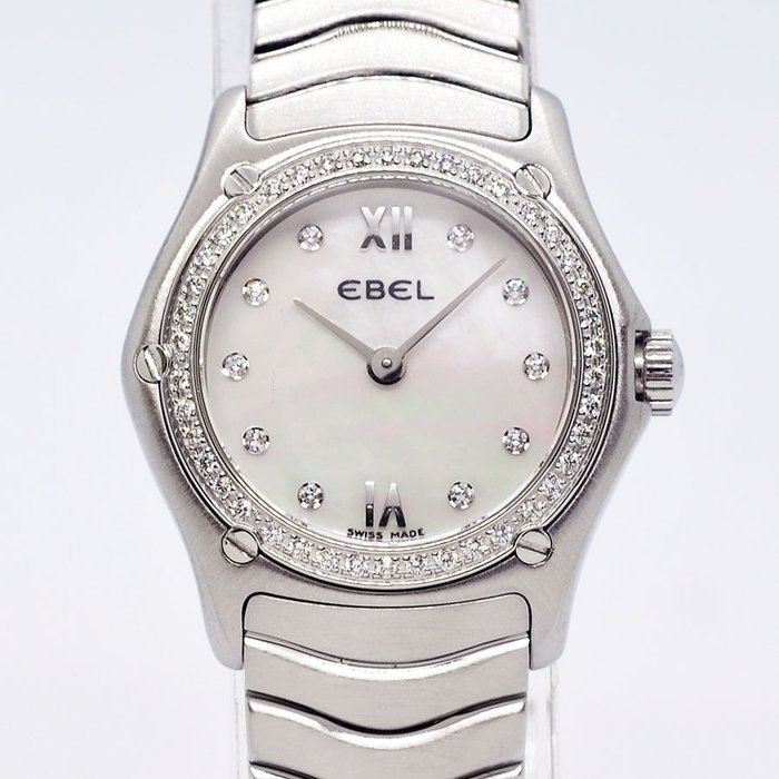 Ebel - Ebel Classic Wave Diamonds MOP - E9157F14 - Kvinder - 2011-nu