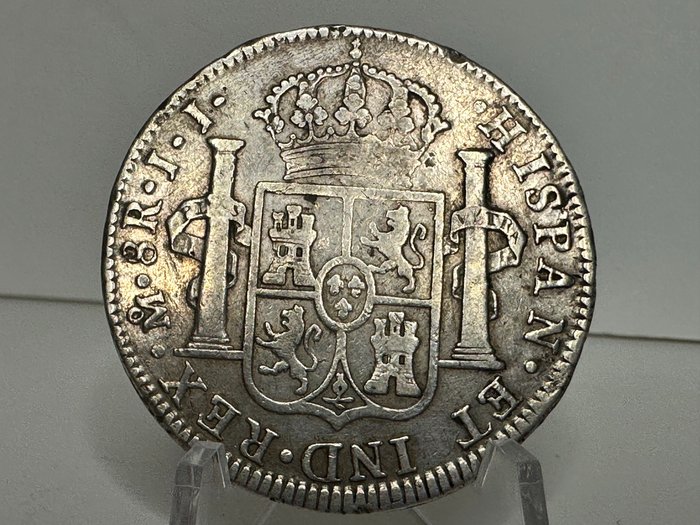 Spanien. Fernando VII (1813-1833). 8 Reales 1818 Mexico JJ  (Ingen mindstepris)