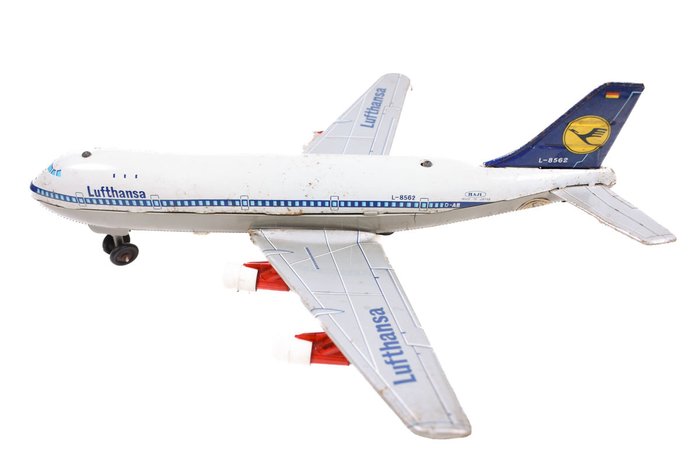 Lufthansa L-8562 Airbus A320 Intercontinantal KLM Flying Dutchman Boeing 727 38x33 cm - Modelfly  (5) - Fremstillet i Tyskland Japan