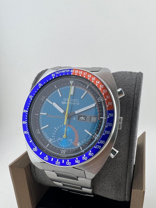 Seiko - 6139-6002 Pogue Automatic Chronograph - Mænd - 1970-1979