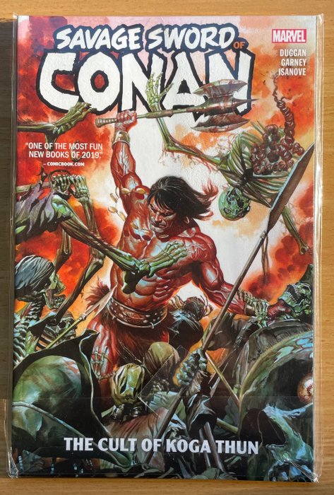 Conan the Barbarian - Collection of 6x Conan Marvel TPB’s + Conan : the Frazetta cover series #3 - 7 Comic - 2009/2022