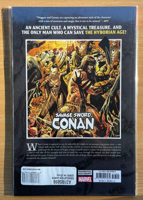 Conan the Barbarian - Collection of 6x Conan Marvel TPB’s + Conan : the Frazetta cover series #3 - 7 Comic - 2009/2022